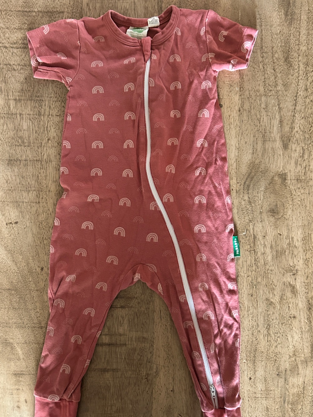 Parade Organic short sleeved jumpsuit with zipper size 18-24 months